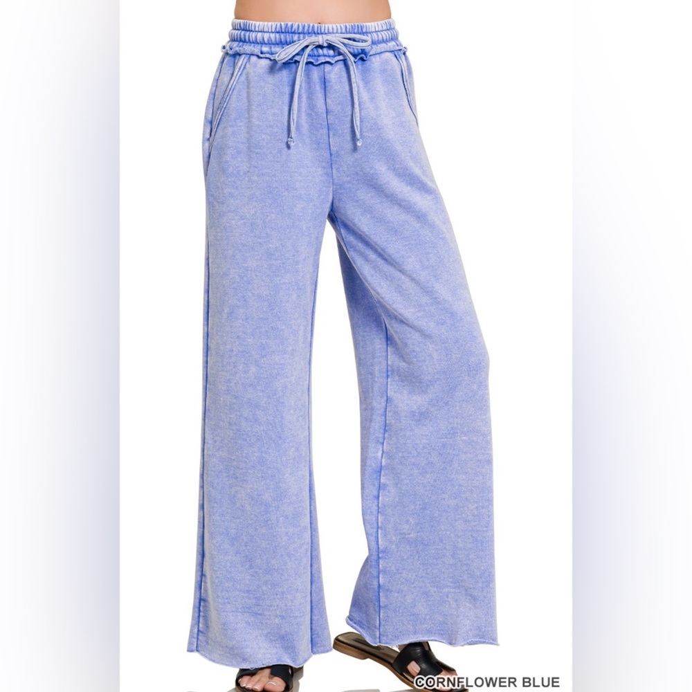 Zenana Outfitters Cornflower Blue - Picture 2 of 5